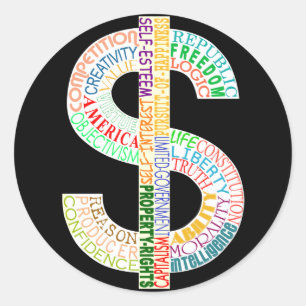 Dollar Sign Sticker