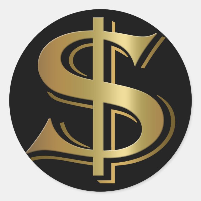 Dollar Sign Stickers (Front)