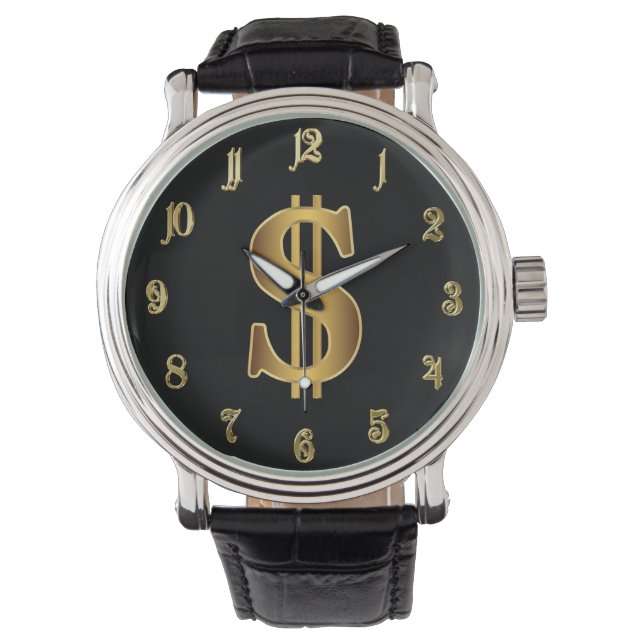 Dollar sign watch (Front)