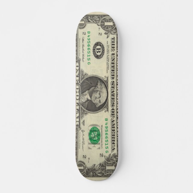 dollar skateboard (Front)