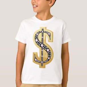 Dollar symbol in diamonds 2 T-Shirt