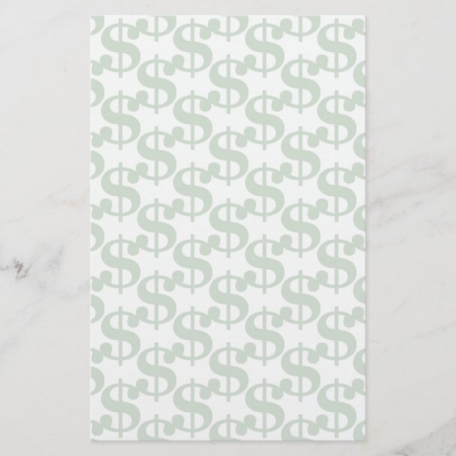 Dollar symbol pattern (Front)