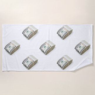 Dollars Beach Towel