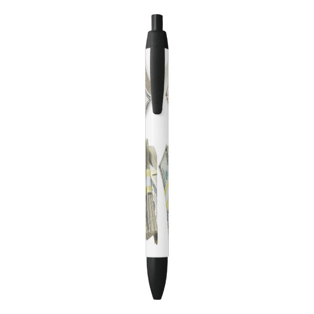 Dollars Black Ink Pen (Back (Vertical))