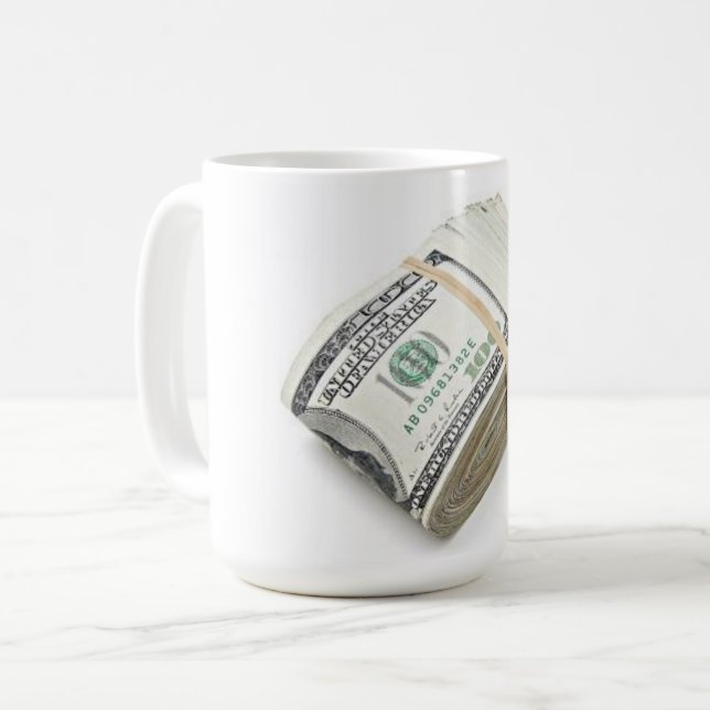 Dollars Coffee Mug (Front Left)