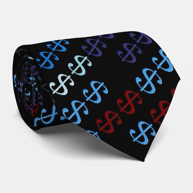DollarSign5 Tie (Rolled)