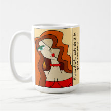 Dolled Up Redhead Women Beautiful Cubism