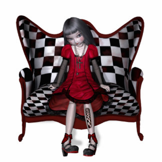 Dollhouse Statue Standing Photo Sculpture