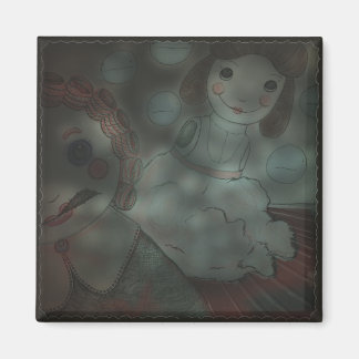 Dolls Come to Life: broken dolls (2"x2") Magnet