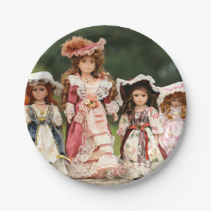 Dolls Paper Plate