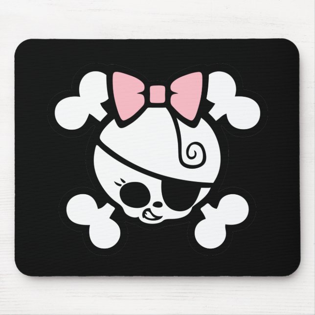 Dolly Bow Mouse Mat (Front)