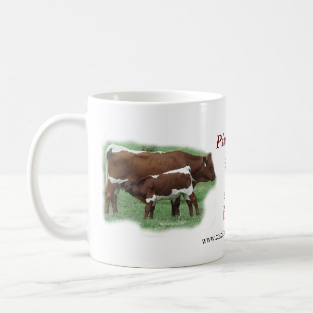 Dolly & Calf Mug-customise Coffee Mug (Left)