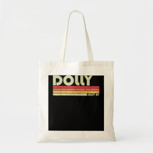 DOLLY Gift Name Personalised Retro Vintage 80s 90s Tote Bag
