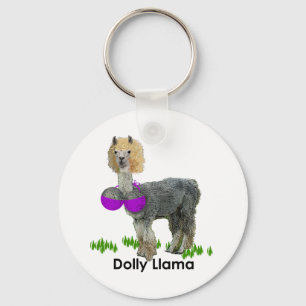 Dolly Llama Key Ring