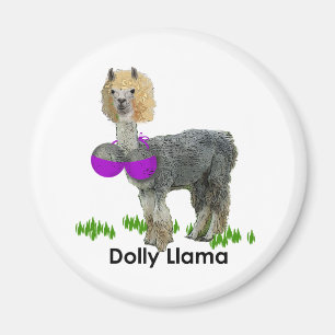 Dolly Llama Magnet