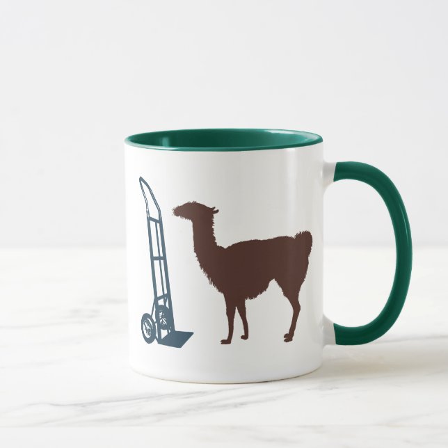 Dolly llama mug (Right)