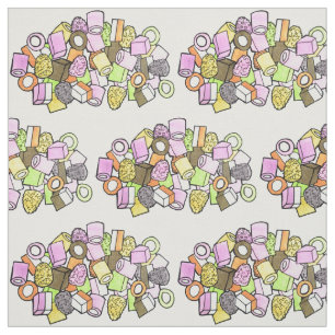 Dolly Mixture UK British Fondant Confection Candy Fabric