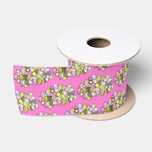 Dolly Mixture UK British Fondant Confection Candy Satin Ribbon