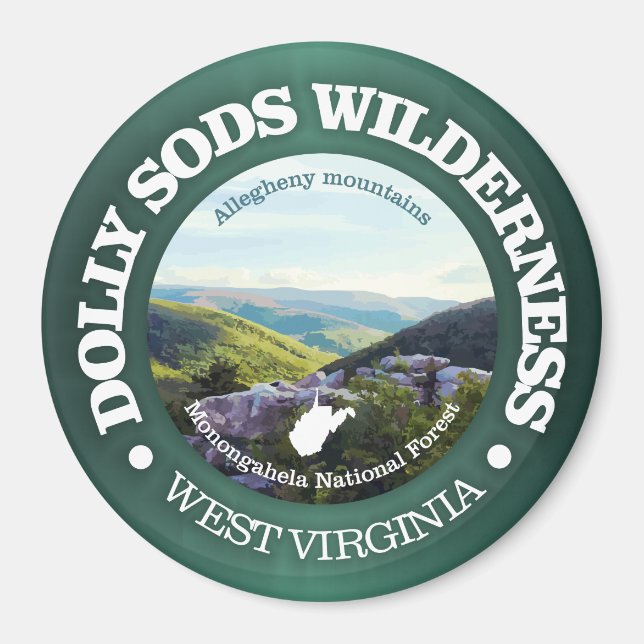 Dolly Sods Wilderness Area Magnet (Front)
