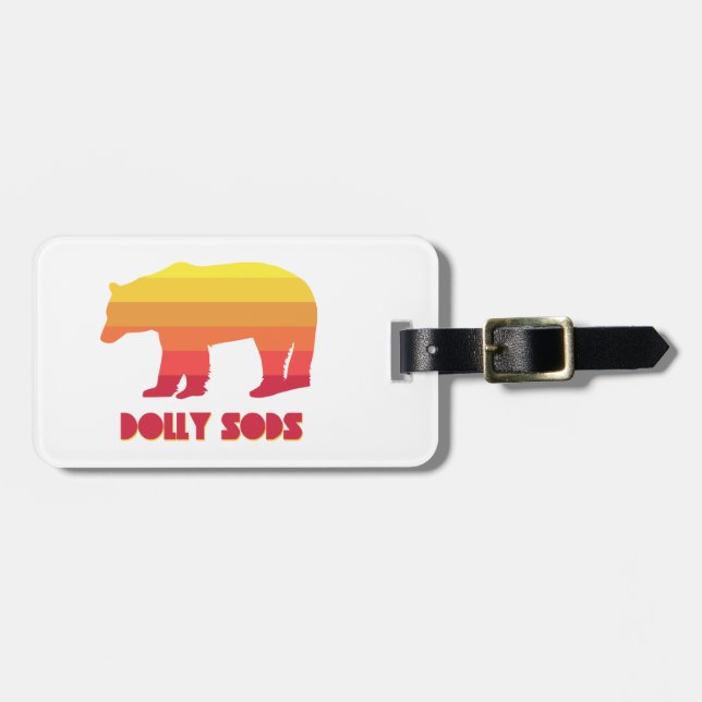 Dolly Sods Wilderness Bear Luggage Tag (Front Horizontal)