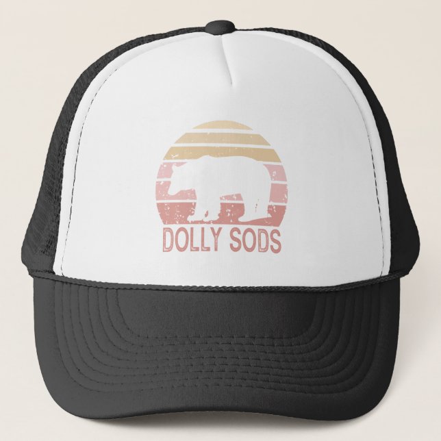 Dolly Sods Wilderness Retro Bear Trucker Hat (Front)