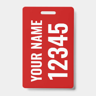 Dolly Tag / Sail Bag Tag with Name & Sail Number ID Badge