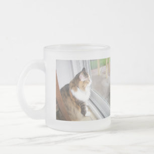 Dolly the Cat Looking out Window Mug