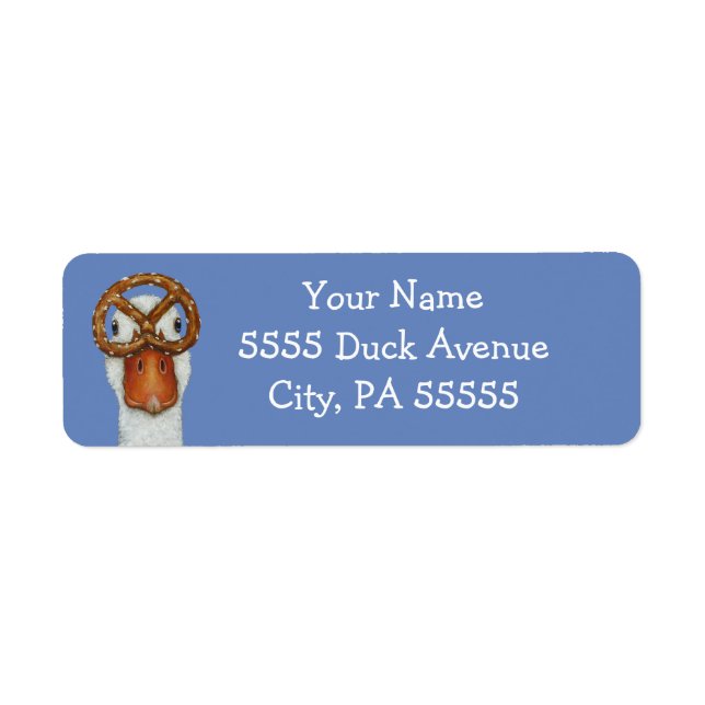 Dolly the duck address labels (Front)