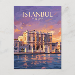 Dolmabahçe Palace Turkey Postcard
