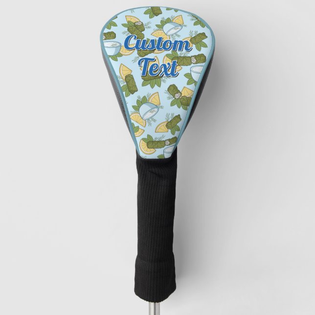 Dolmadakia Pattern Golf Head Cover (Front)