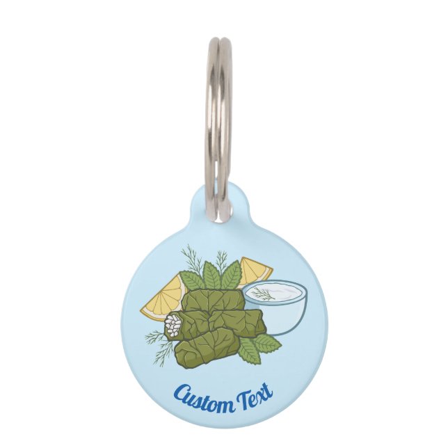 Dolmadakia Pet ID Tag (Front)