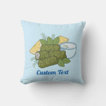 Dolmadakia Throw Pillow