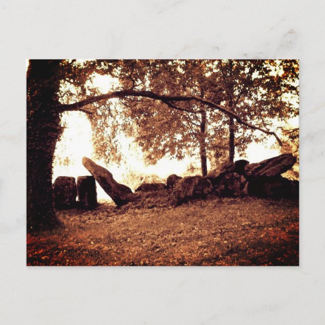 Dolmen, Brittany, France Postcard (Front)