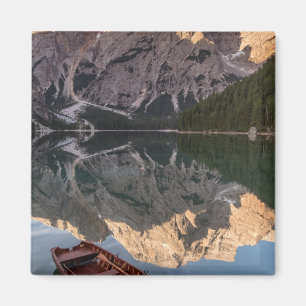 Dolomite Alps Pragser Wildsee Tyrol, Italy Magnet