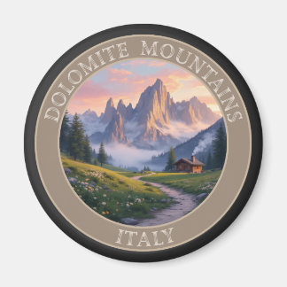 Dolomite Mountains Italy Magnet