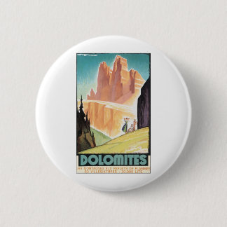 Dolomites 6 Cm Round Badge