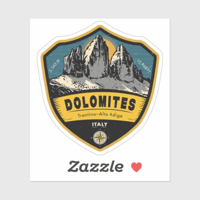 Dolomites, Alpine Adventure , italy  (Sheet)