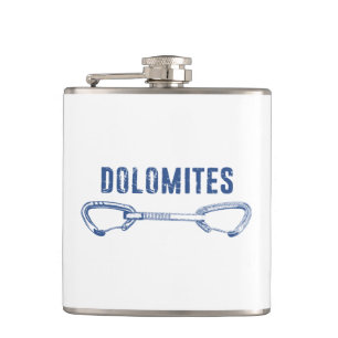 Dolomites Climbing Quickdraw Hip Flask