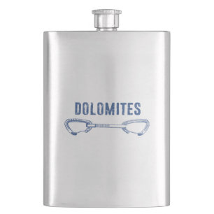 Dolomites Climbing Quickdraw Hip Flask