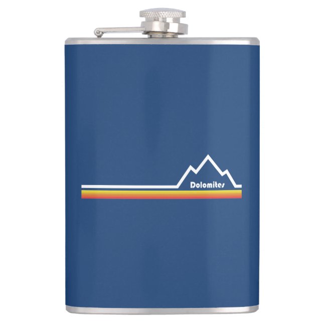 Dolomites, Italy Hip Flask (Front)