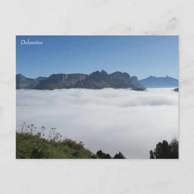 Dolomites Italy Postcard (Front)