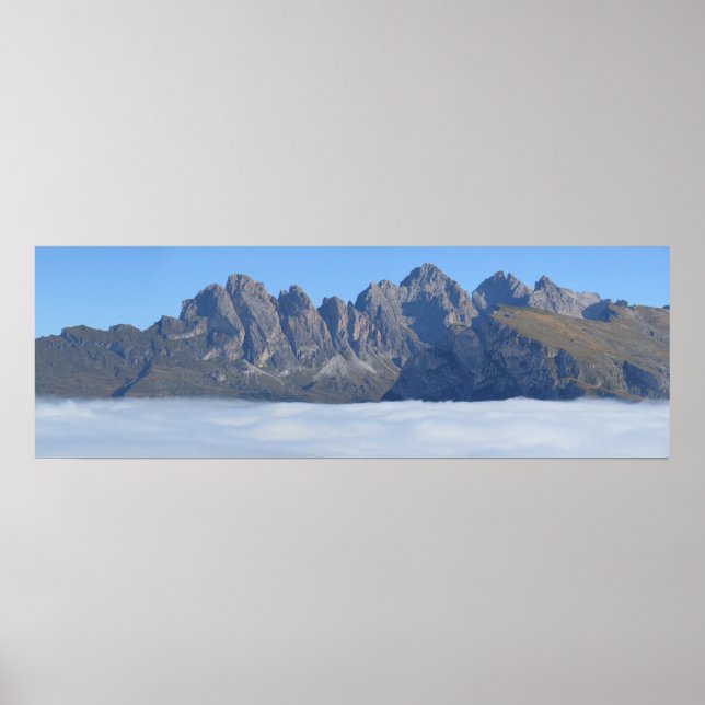 Dolomites Italy Poster (Front)