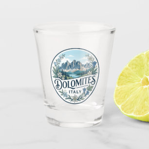 Dolomites Italy Shot Glass