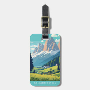 Dolomites Italy Travel Luggage Tags