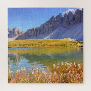 Dolomites Mountain Scenic Landscape Jigsaw Puzzle