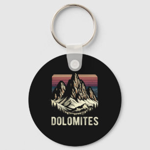Dolomites Mountains Dolomitic Alps Climbing Hiking Key Ring