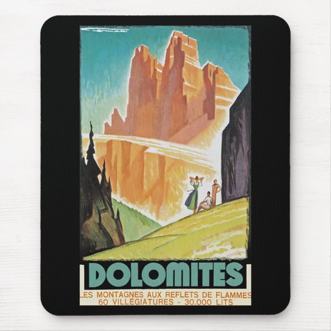 Dolomites Mouse Mat (Front)