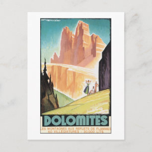 Dolomites Postcard