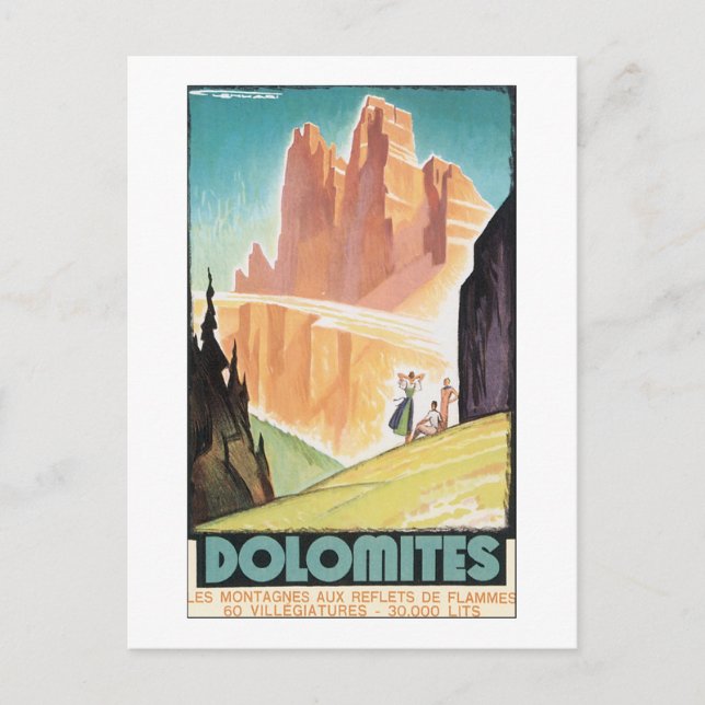 Dolomites Postcard (Front)