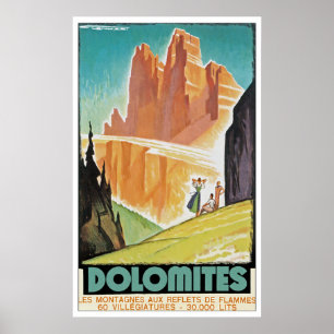 Dolomites Poster
